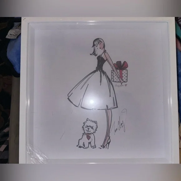 Brighton Tom Clancy Framed Art Print - Love & Joy NWT - Picture 1 of 6